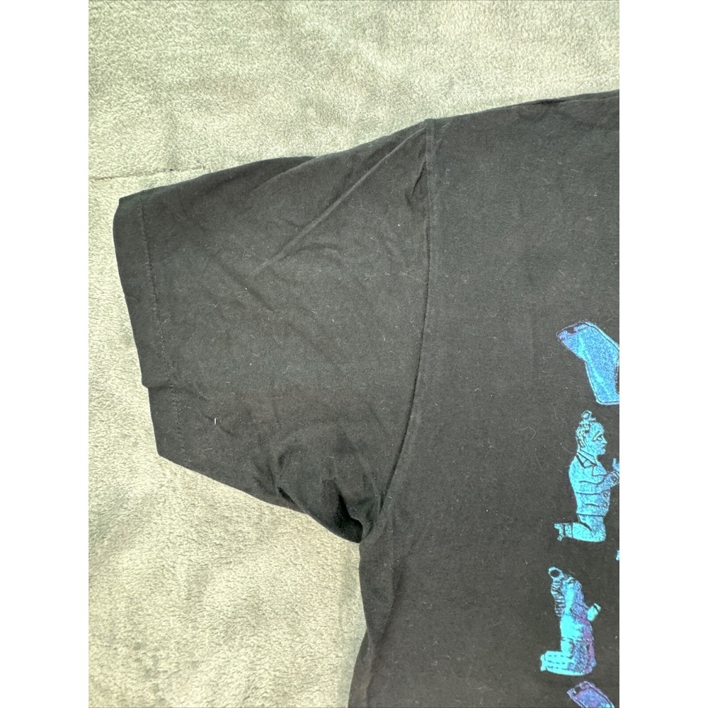 Vintage 90s Carlos‎ Santana Milagro T Shirt Single Stitch Tour Concert Rock XL - Picture 6 of 16